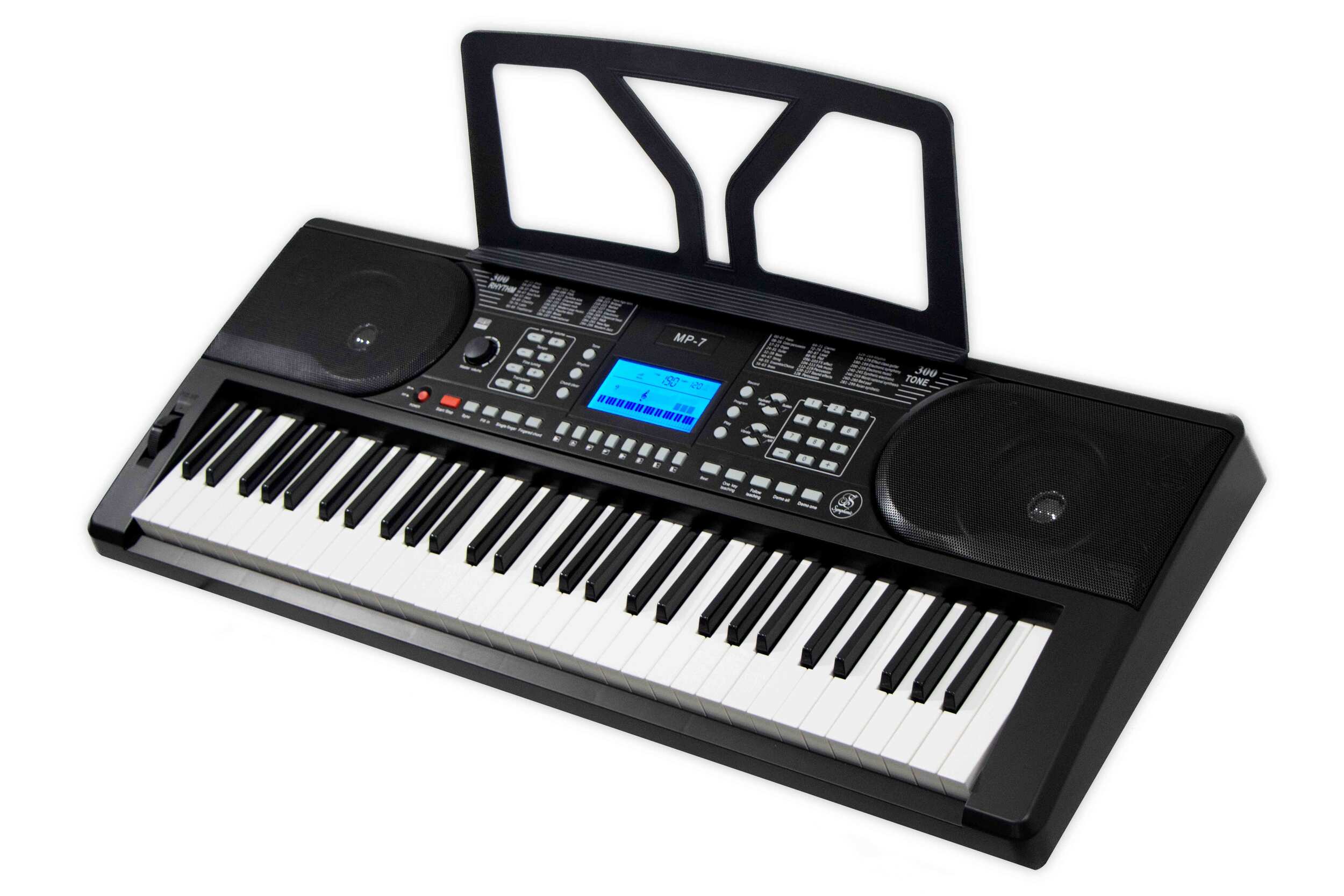 Teclado Symphonic Mp-7 5 Octavas Color Negro