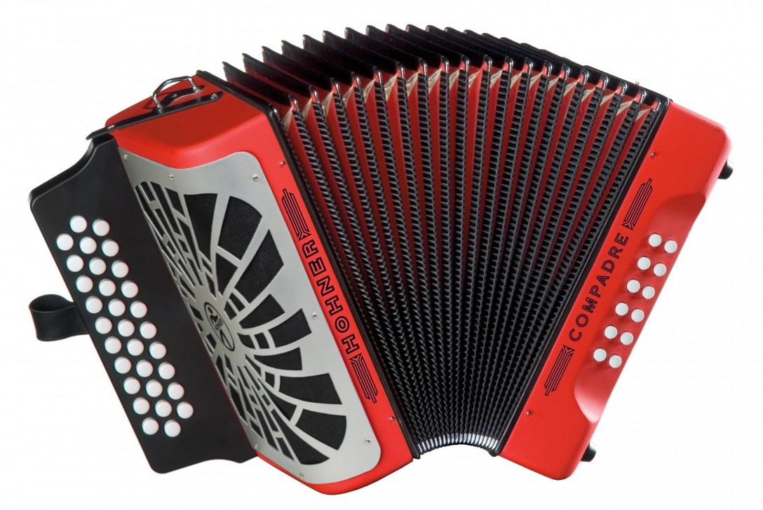 Acordeón HOHNER Diatonico Compadre SOL-DO-FA