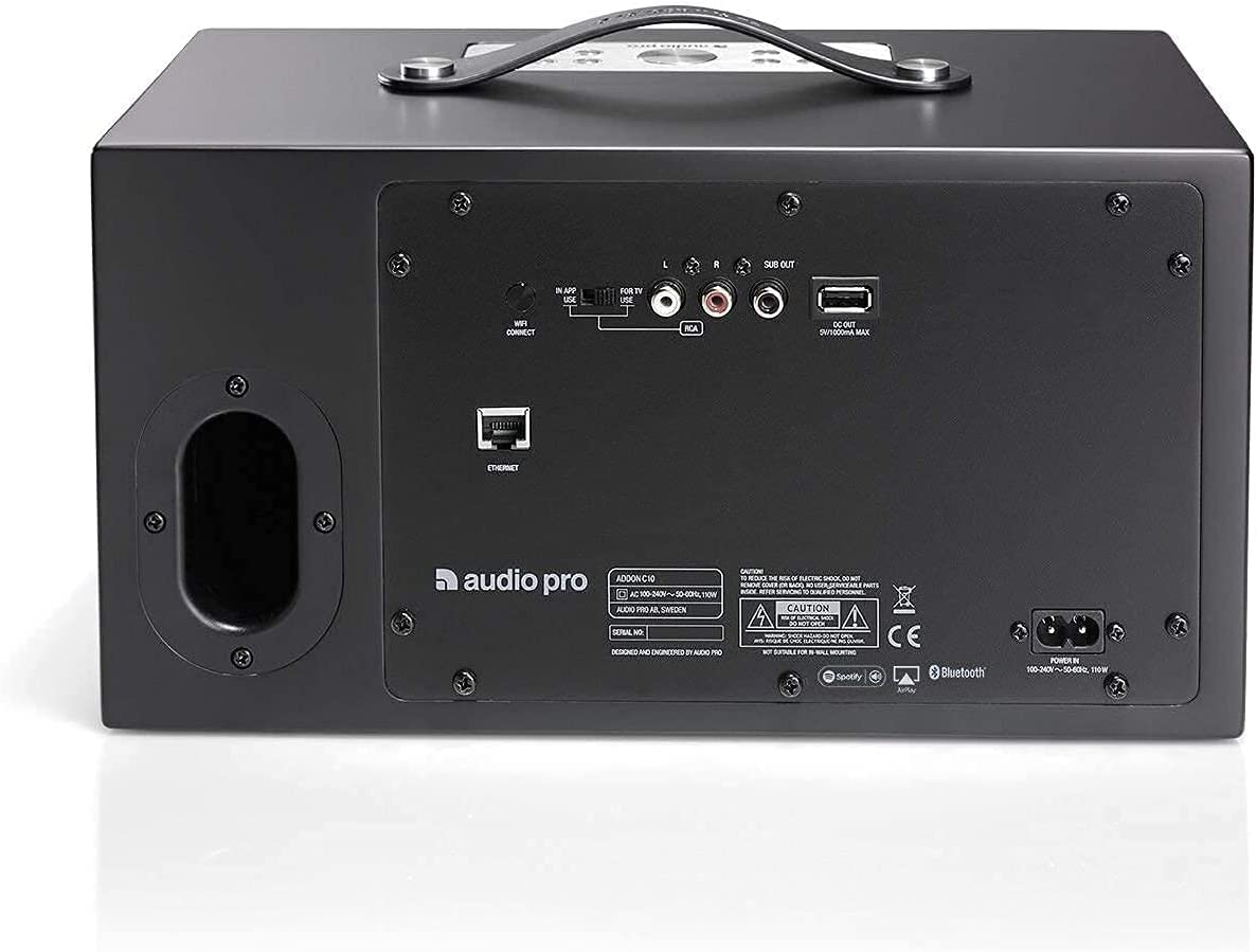 Audio Pro C10 MKII Black Altavoz Wifi , Bluetooth Black