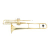 Trombon De Embolos En C"" Laqueado Sl-910l""