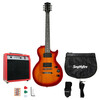 GUITARRA SMITHFIRE ELECTRICA LP-100 PACK, Color: Cherry Sunburst