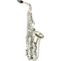 Saxofón Alto Yamaha Plateado YAS480 Profesional