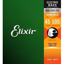 Juego de cuerdas Elixir para Bajo 4 cuerdas (.045-.105)