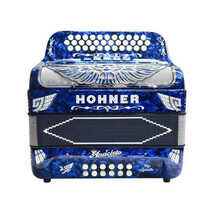 Acordeon Diatonico Anacleto By Hohner Rey Aguila III - Fa-Sib-Mib