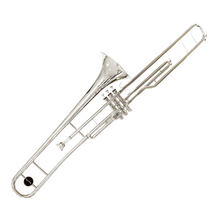 Trombon De Embolos En Sib Niquelado Silver