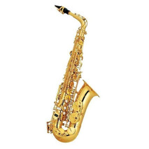 SAXOFON ALTO MI BEMOL BLESSING, LAQUEADO CON ESTUCHE