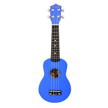 Ukulele Soprano Azul Marino Con Funda Copacabana