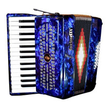 Acordeon Teclas Azul 3032 Farinelli