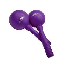 Maracas Color Morado Par Alice