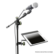 Soporte para Tablet o Mezcladora en atril de Microfono
