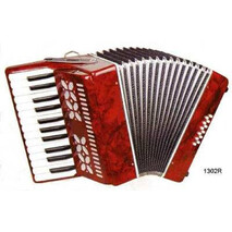 Acordeon Teclas Rojo 2512 Farinelli