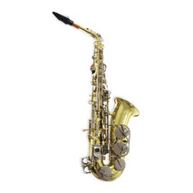 Saxofon Alto Combinado Laqueado-Niquel AS-207