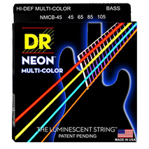 JUEGO DE CUERDAS P/BAJO ELECT 5CDAS MEDIUM 45/125 NEON ML DR