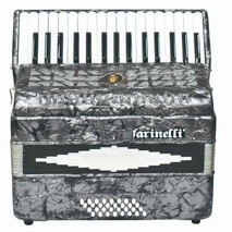 ACORDEON TECLAS GRIS 3232  FARINELLI