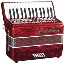 ACORDEON TECLAS ROJO 3018RD PEARL RIVER