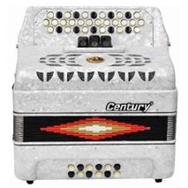 ACORDEON BOTONES FA BLANCO 3412 3 REGS CENTURY