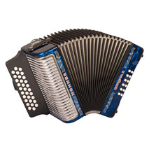 Acordeon Diatonico Hohner ''Corona Ii'' Fa-Sib-Mib