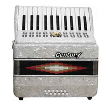 ACORDEON TECLAS BLANCO 2512 CENTURY