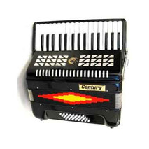 ACORDEON TECLAS NEGRO 3232 CENTURY