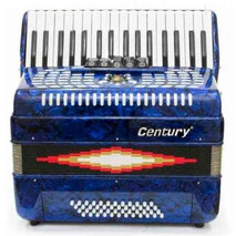 ACORDEON TECLAS AZUL 3448 5 REGISTROS CENTURY