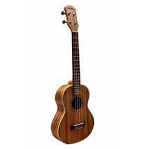 UKULELE TENOR MADERA ZEBRA CON FUNDA COPACABANA