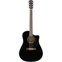 Guitarra Fender Electroacustica CD-60SCE Negra 0970113006