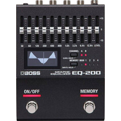 Pedal Boss Ecualizador Gráfico de 10 bandas EQ-200