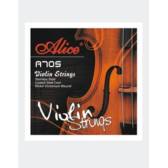 JUEGO DE CUERDAS PARA VIOLIN 1/8 NICKEL-CROMO ALICE