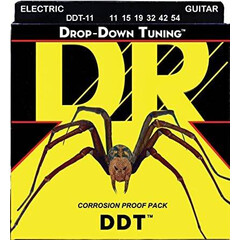 Juego De Cuerdas Para Guitarra Electrica Heavy 11/54 DDT DR