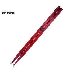 BAQUETA ROJA 5A MAPLE NYLON PAQ C/12 PARES DIAM.565" DM