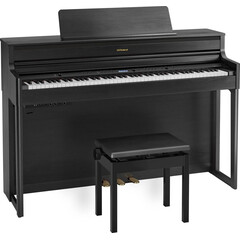 Piano Roland Profesional HP-704 Negro, Color: Negro