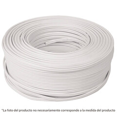 Cordón dúplex flexible SPT, 14 AWG rollo 100 m Volteck