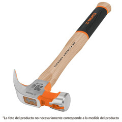 Martillo Pulido Uña Curva 16 Oz Mango De Hick Truper