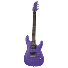 GUITARRA SCHECTER ELECTRICA C-6 DELUXE, Color: Morado