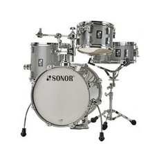 BATERIA SONOR MOD. AQ2 SAFARI SET  CUARZO TITANIO, Color: Plata