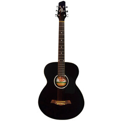 GUITARRA OSCAR SCHMIDT ACUSTICA OA10 NEGRO, Color: Negro