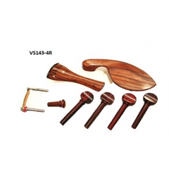 JUEGO DE ACCESORIOS P/VIOLIN PALO DE ROSA 3/4 BHARGAVA