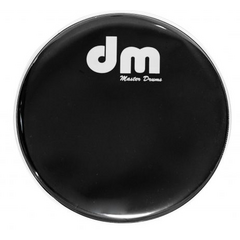 Parche para Bombo/Tambora 22" Negro DM