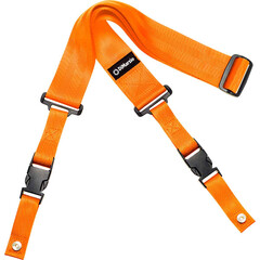 TAHALI DIMARZIO PARA GUITARRA CLIPLOCK DD2200 NARANJA NEON, Color: Naranja