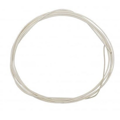 CUERDA PARA GUITARRA 6a E (MI) PLATA NYLON PAQ 10PZS PEARL RIVER