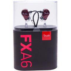 Audifonos Fender In Ears Fxa6 Pro Iem Rojos