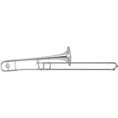 Trombon Tenor Yamaha YSL-154S de Vara Plateado