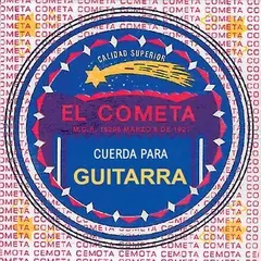 Juego De Cuerdas Para Guitarra Acustica El Cometa COGS-506S Cobre Plateado