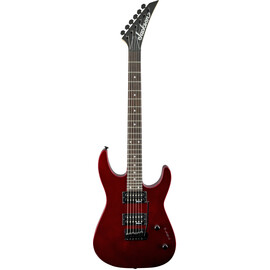 Guitarra Electrica Jackson JS12 Dinky, Ah Fb, 24 Ft, Rojo, Color: Rojo Vino