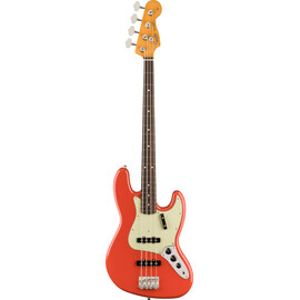 Bajo Electrico Fender Vintera II '60s Jazz Bass Fiesta Red, Color: Rojo