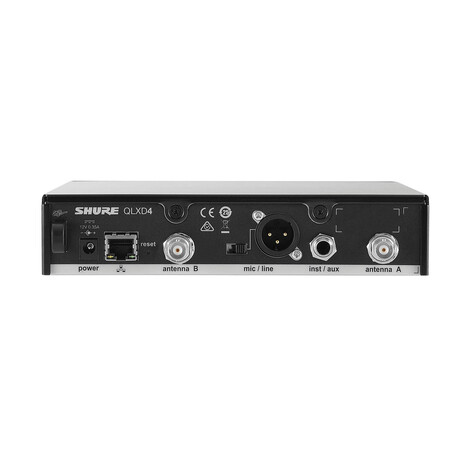 Receptor digital, ½ Rack, con red Ethernet QLXD4