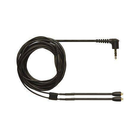 Cable moldeable con 2 conectores, 1.6 mts (64"), para SE215, SE315, SE425 y SE535, color negro.