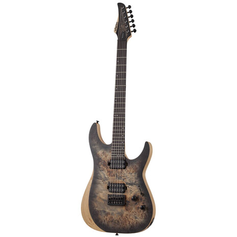 GUITARRA ELECTRICA SCHECTER REAPER-6 CHARCOAL BURST