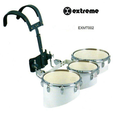 MULTITENOR 3 TAMBORES PRO 10" 12" 13" BCO CONARNÉS EXTREME, Color: Blanco