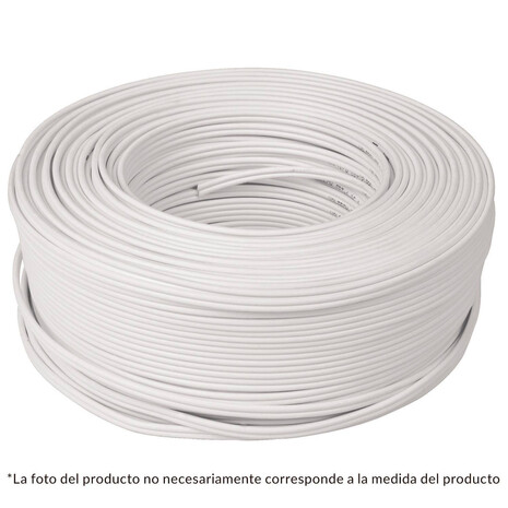 Cordón dúplex flexible SPT, 16 AWG rollo 100 m Volteck